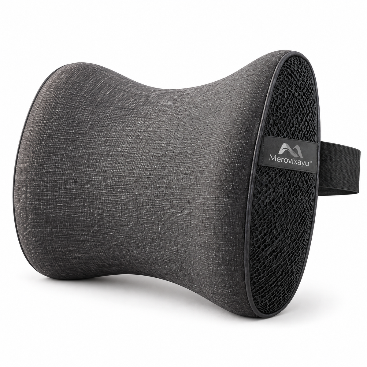 Merovixayu™ Ergonomic Travel Support Cushion | Compact Lumbar & Neck Pillow for Plane, Train & Car